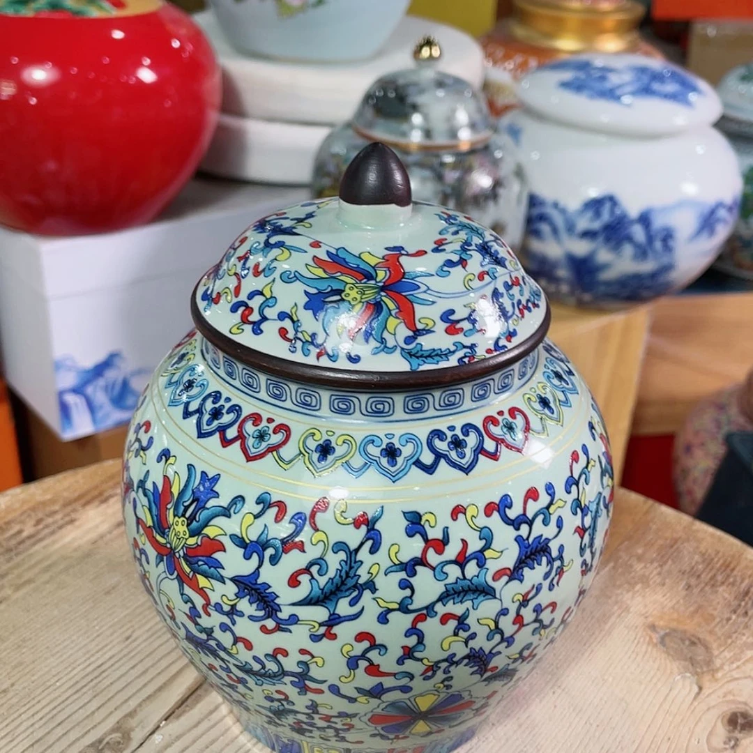 【闪购商品】罐陶瓷茶叶罐密封罐