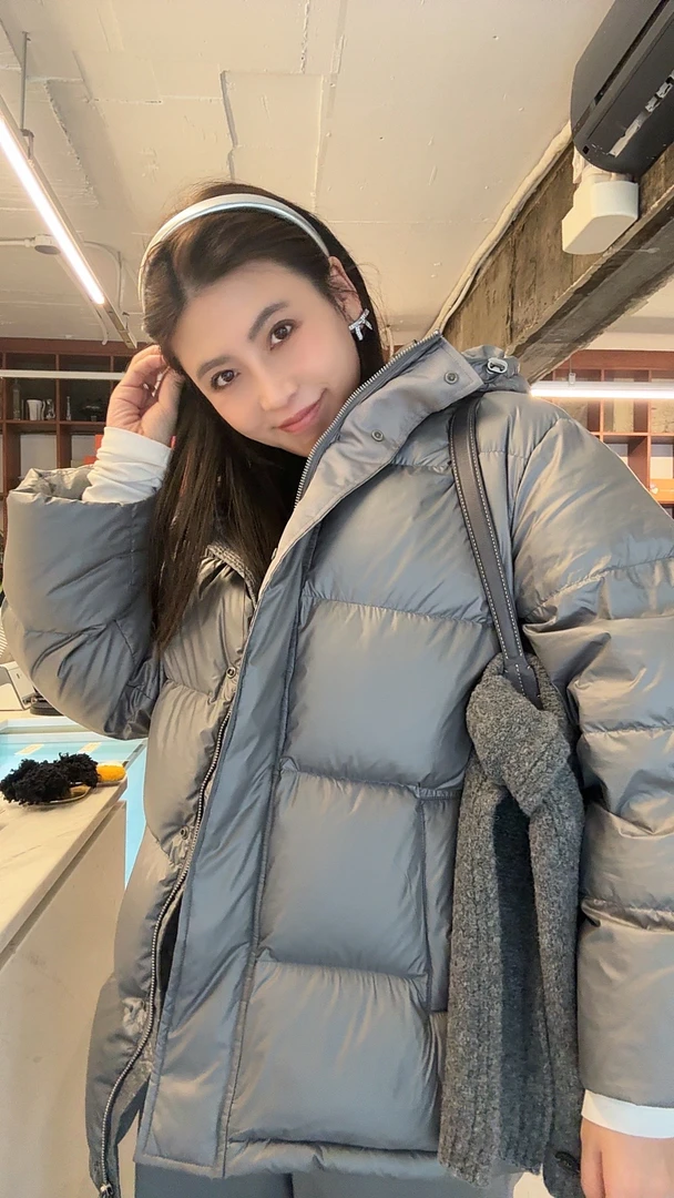 Amarilli 超暖太空服中长高端白鹅绒羽绒服