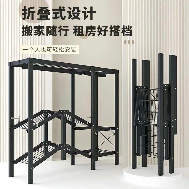 加粗衣柜家用出租房简易折叠加固卧室耐用免安装收纳结实