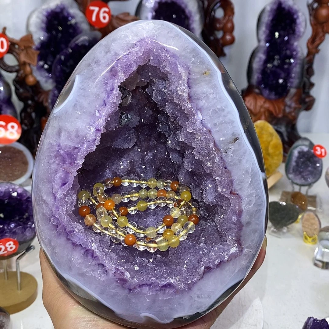 未镶嵌大型摆件（非配饰）紫晶