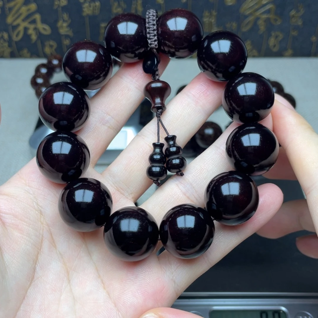 檀香紫檀（小叶紫檀）2.0 12颗 千年老料高油密