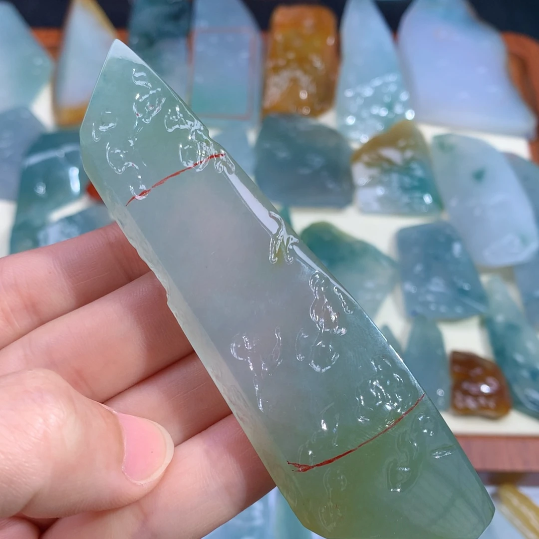 定制翡翠未镶嵌天然缅甸翡翠包工包料