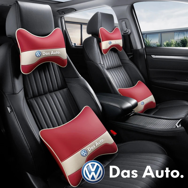 大众朗逸宝来凌渡POLO帕萨特迈腾速腾途观探岳汽车头枕抱枕颈枕