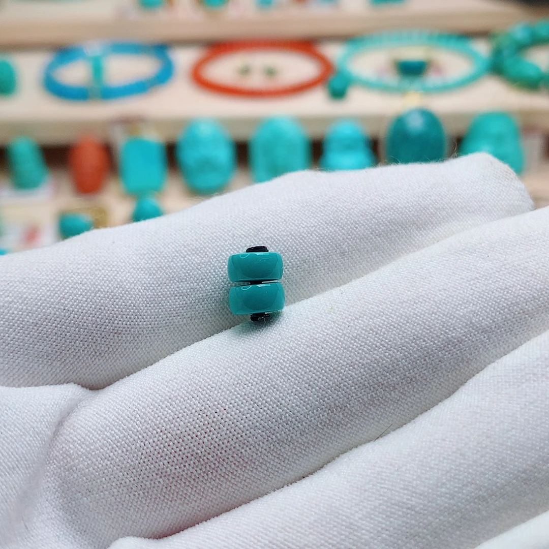 绿松石未镶嵌珠宝半成品