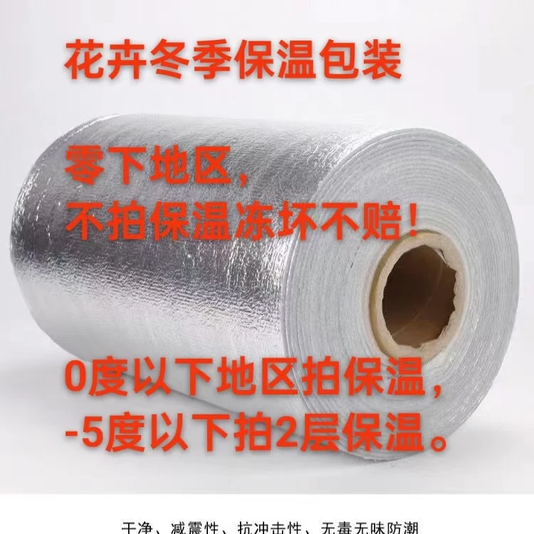 零度以下拍保温，不拍冻坏不赔，零下5度拍2层，花卉专用防冻包装