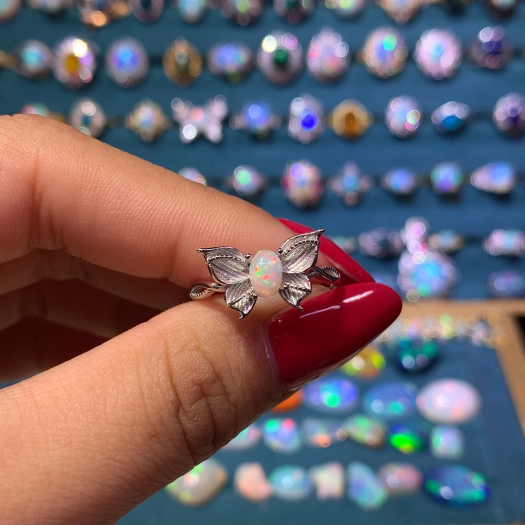 欧泊银S925镶嵌福利款 不退不换