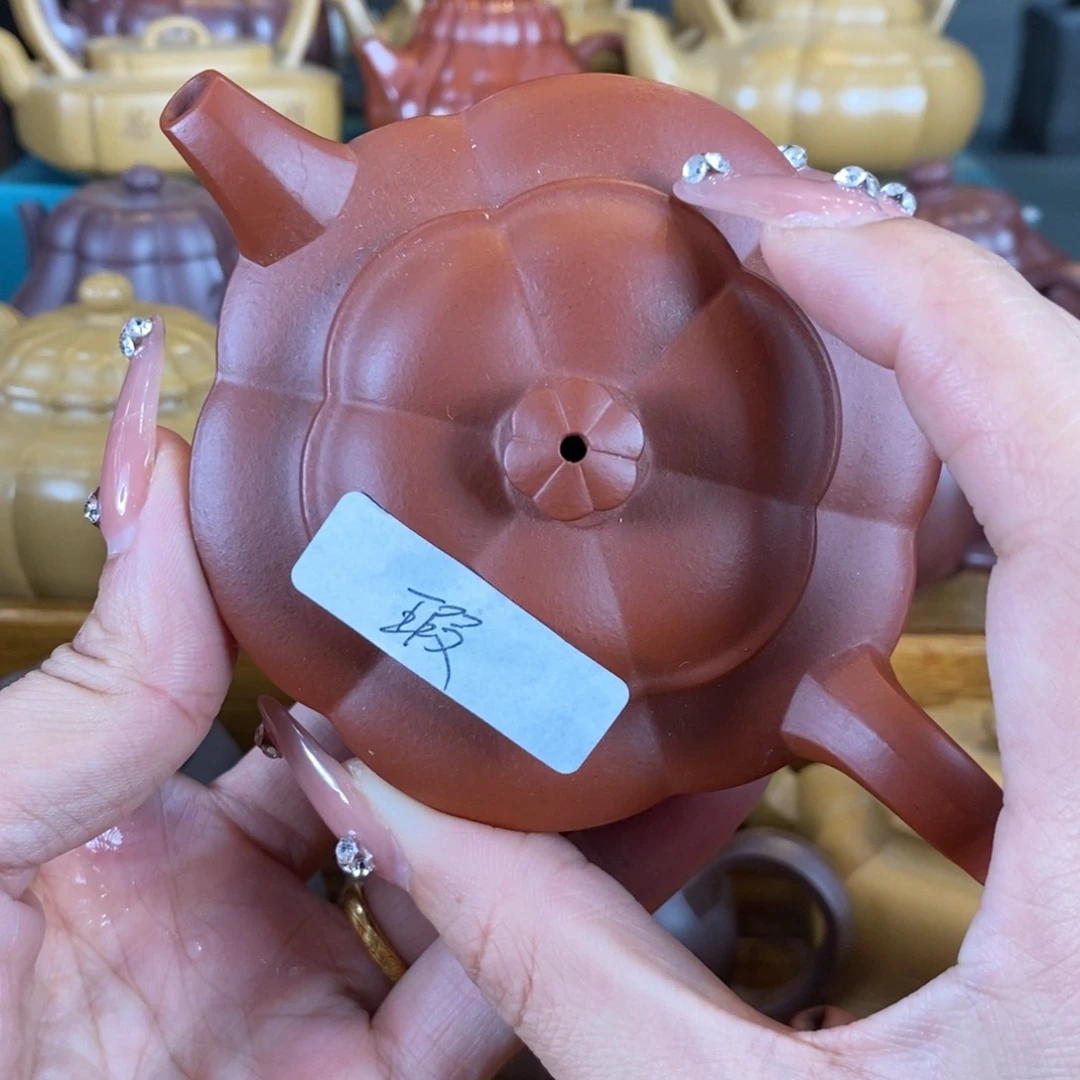 茶壶紫砂原矿泥料手工壶直播间