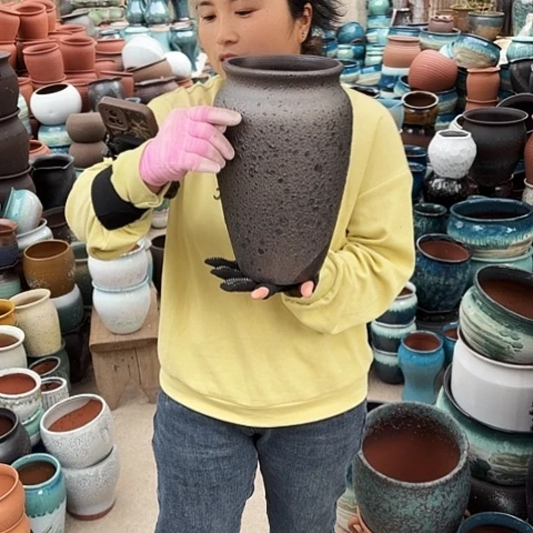 口16高29瑕疵一个盆子