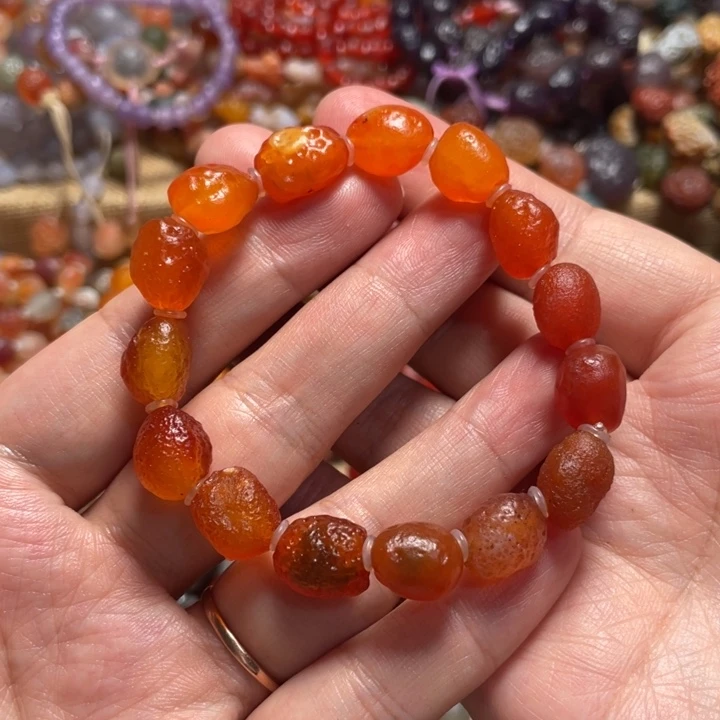 玛瑙/玉髓合金手链