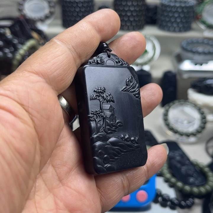 活***着和田玉（糖玉）未镶嵌颈饰