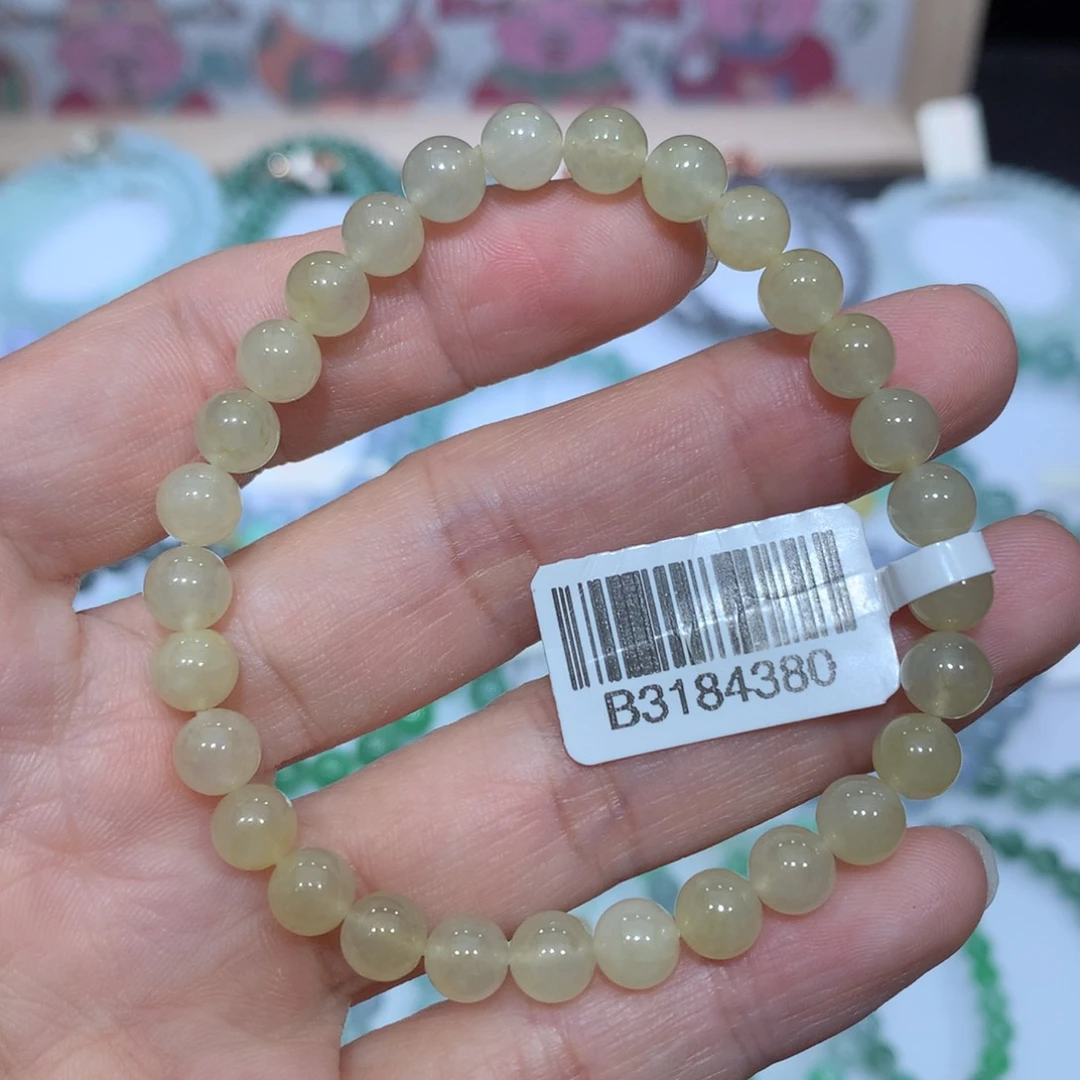 翡翠未镶嵌手链天然