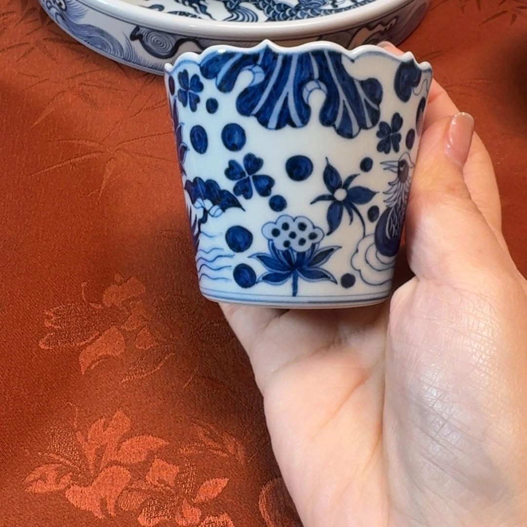 陶摆件手工手绘景德镇陶瓷