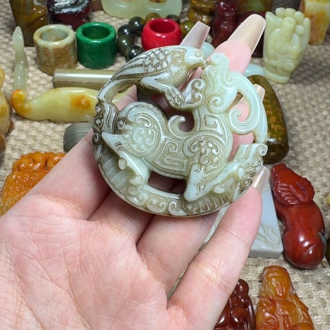 吊坠白玉菩提挂件
