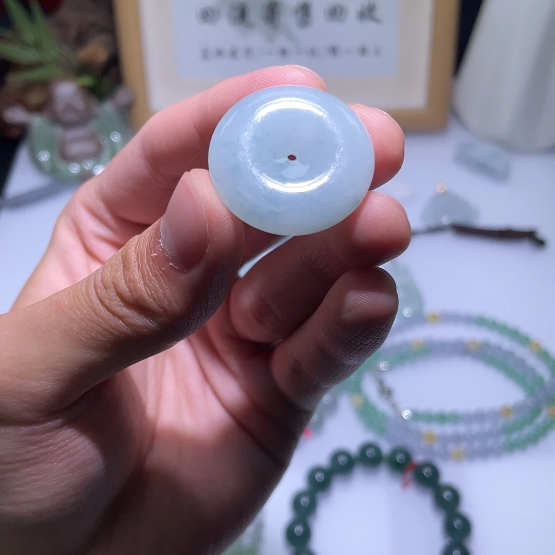 翡翠未镶嵌颈饰吊坠5