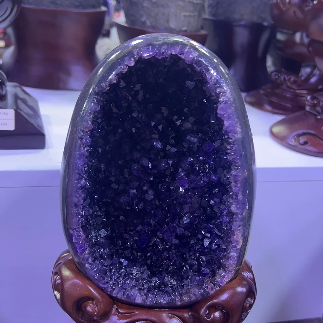 未镶嵌大型摆件（非配饰）紫晶