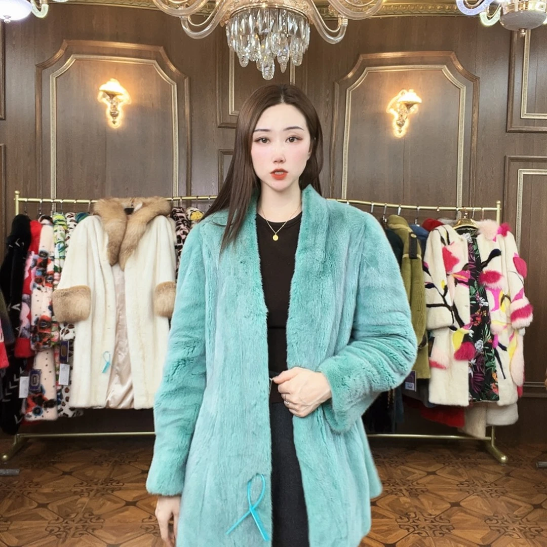 貂皮大衣时尚潮流