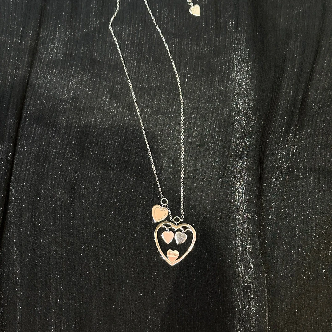 99新 DIOR/迪奥 乱乱子中古汉堡/项链/16337976