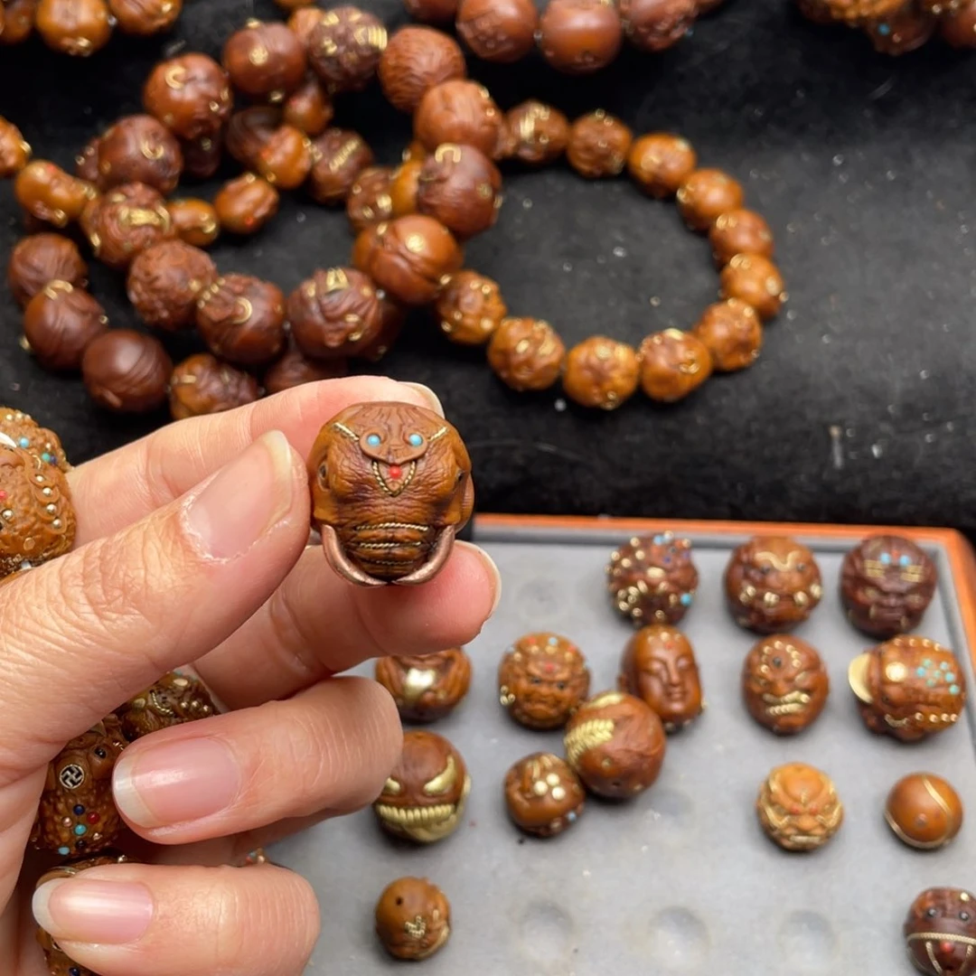 紫金鼠手串?****?象神天地孔