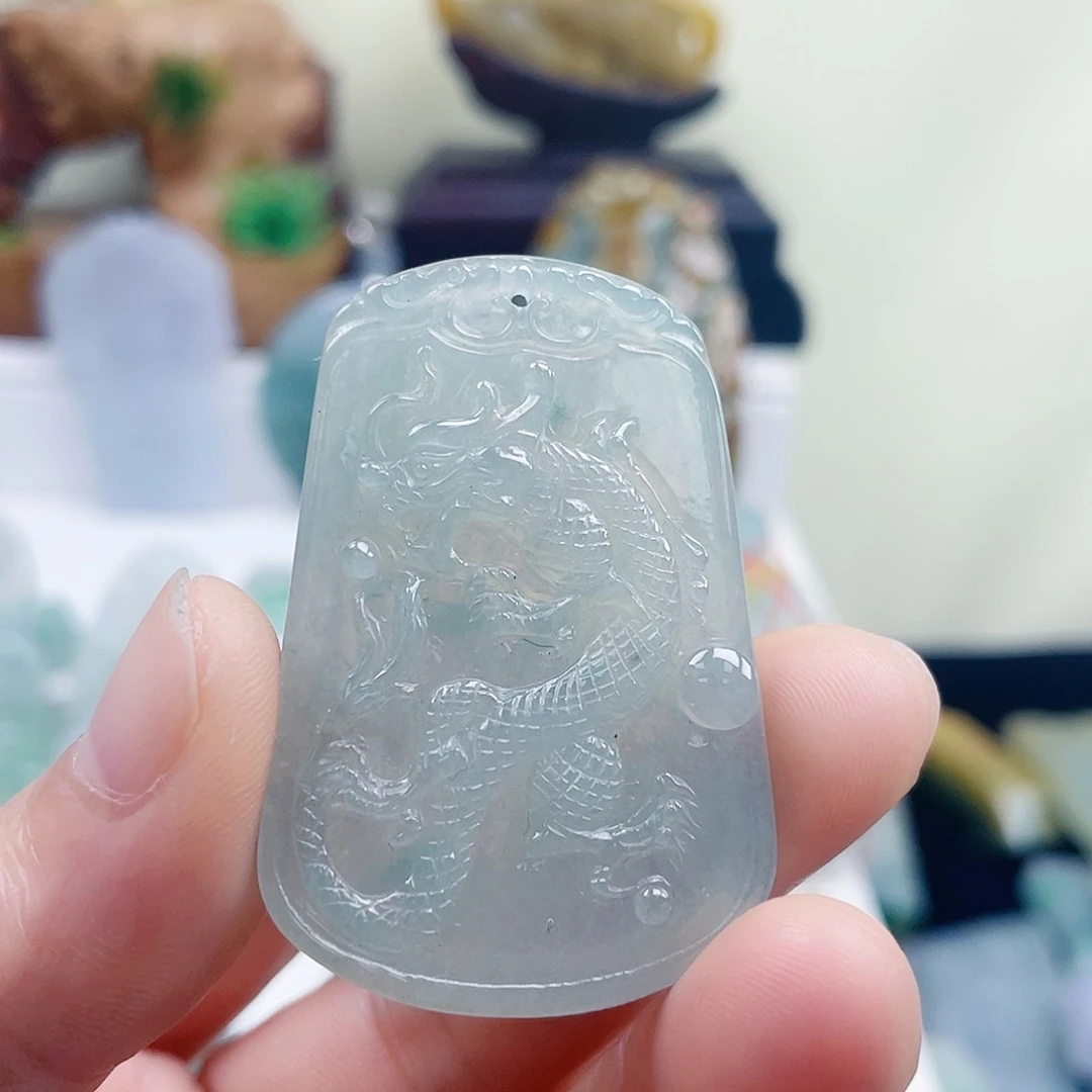 翡翠未镶嵌颈饰2222