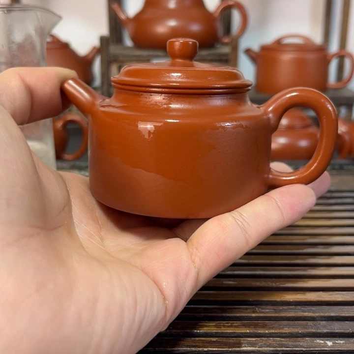 紫砂茶壶原矿紫砂手工制作