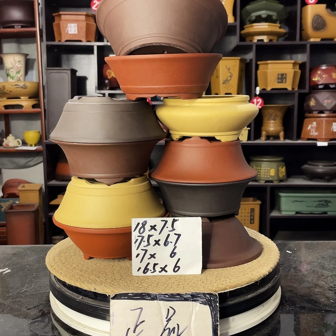 D-盆尚好紫砂花盆