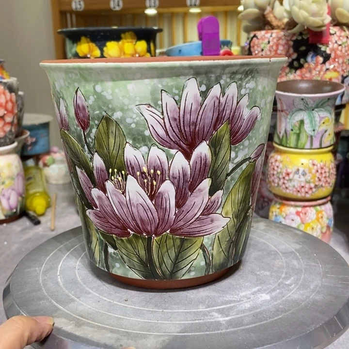 景德镇艺术手绘作品
