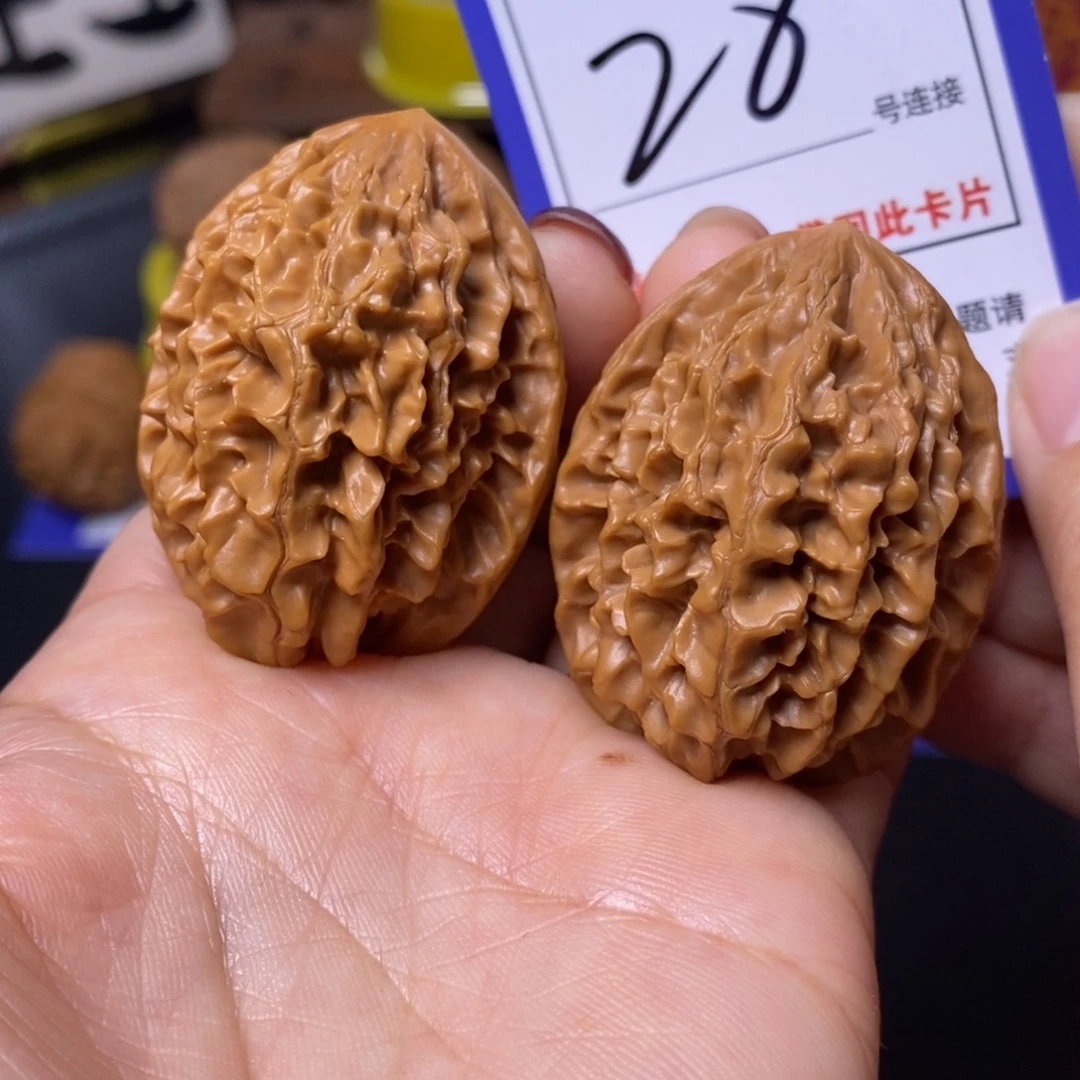 文玩核桃把件36招财鼠28