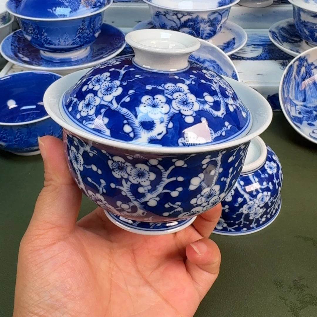 景德镇纯手绘茶具圆圆253