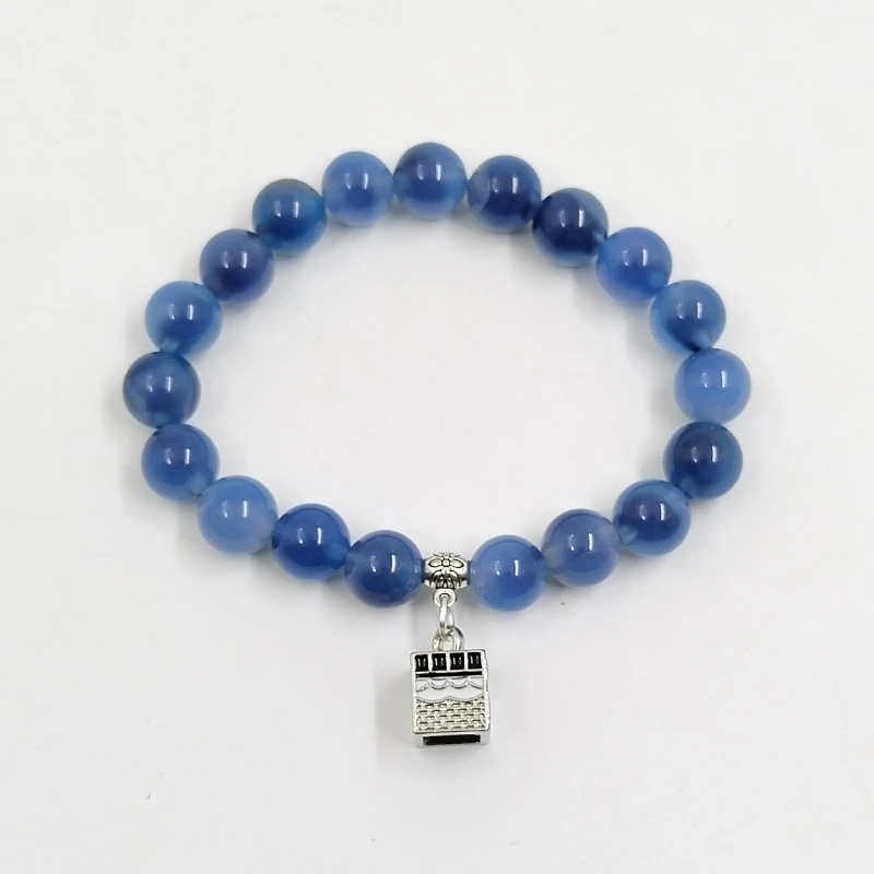 糖心玛瑙手串微形天房吊坠念珠回民饰品