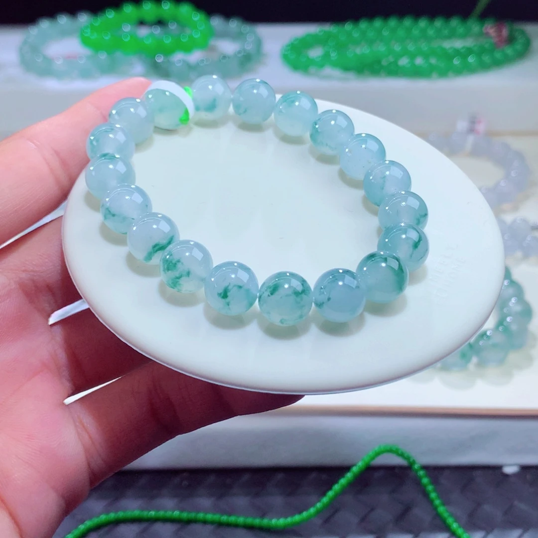 未镶嵌手链翡翠卡10