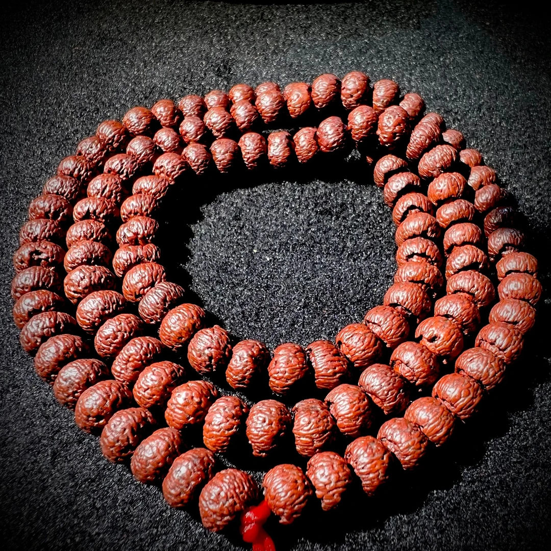 四九城收藏莲花菩提长串108满开片男女同款SJC075