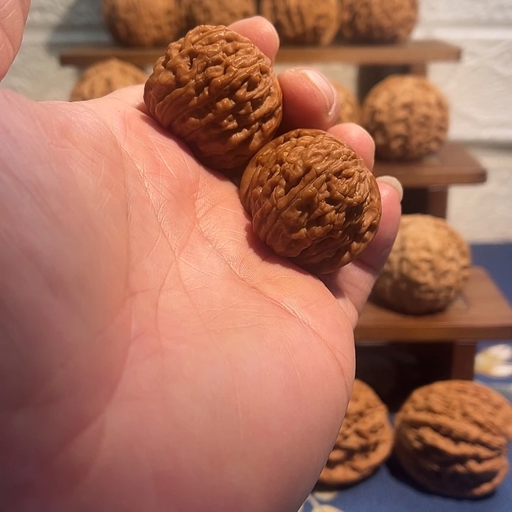 吊坠文玩核桃磨盘小手捻