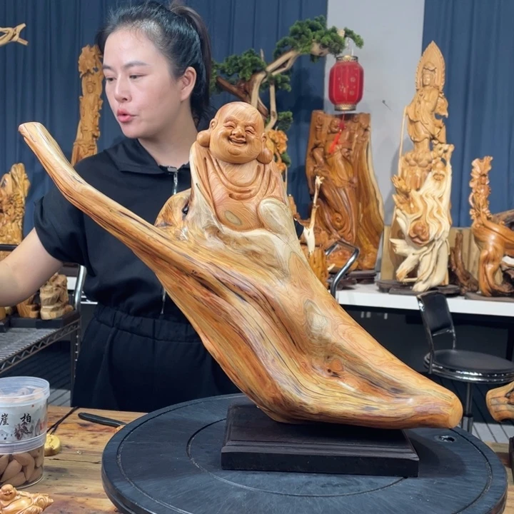 柏木（崖柏）随型摆件