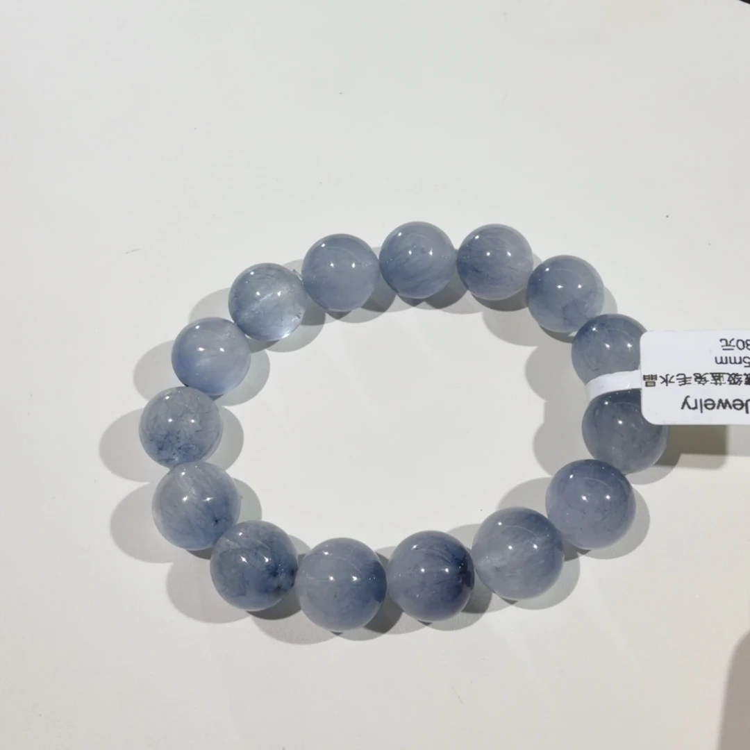 手链未镶嵌水晶蓝兔毛12.5