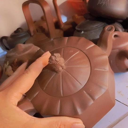 茶壶紫砂宜兴紫砂壶全手工制作
