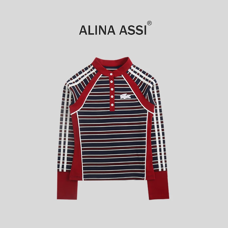 【静静】2025冬季新款休闲T恤长袖上衣L0234