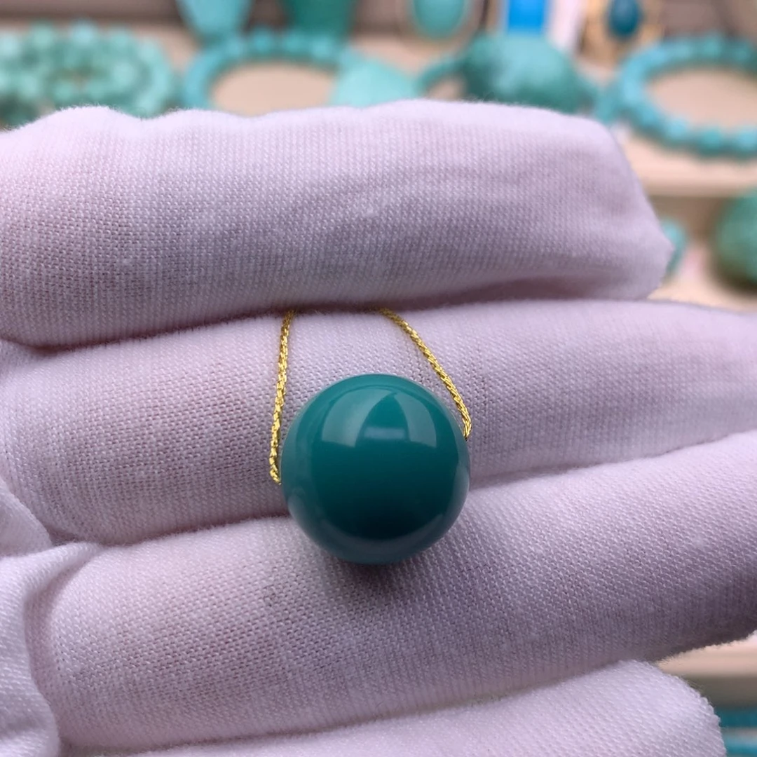 绿松石未镶嵌珠宝奇石14.7