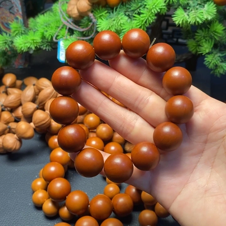 橄榄核手串1.75福利光珠