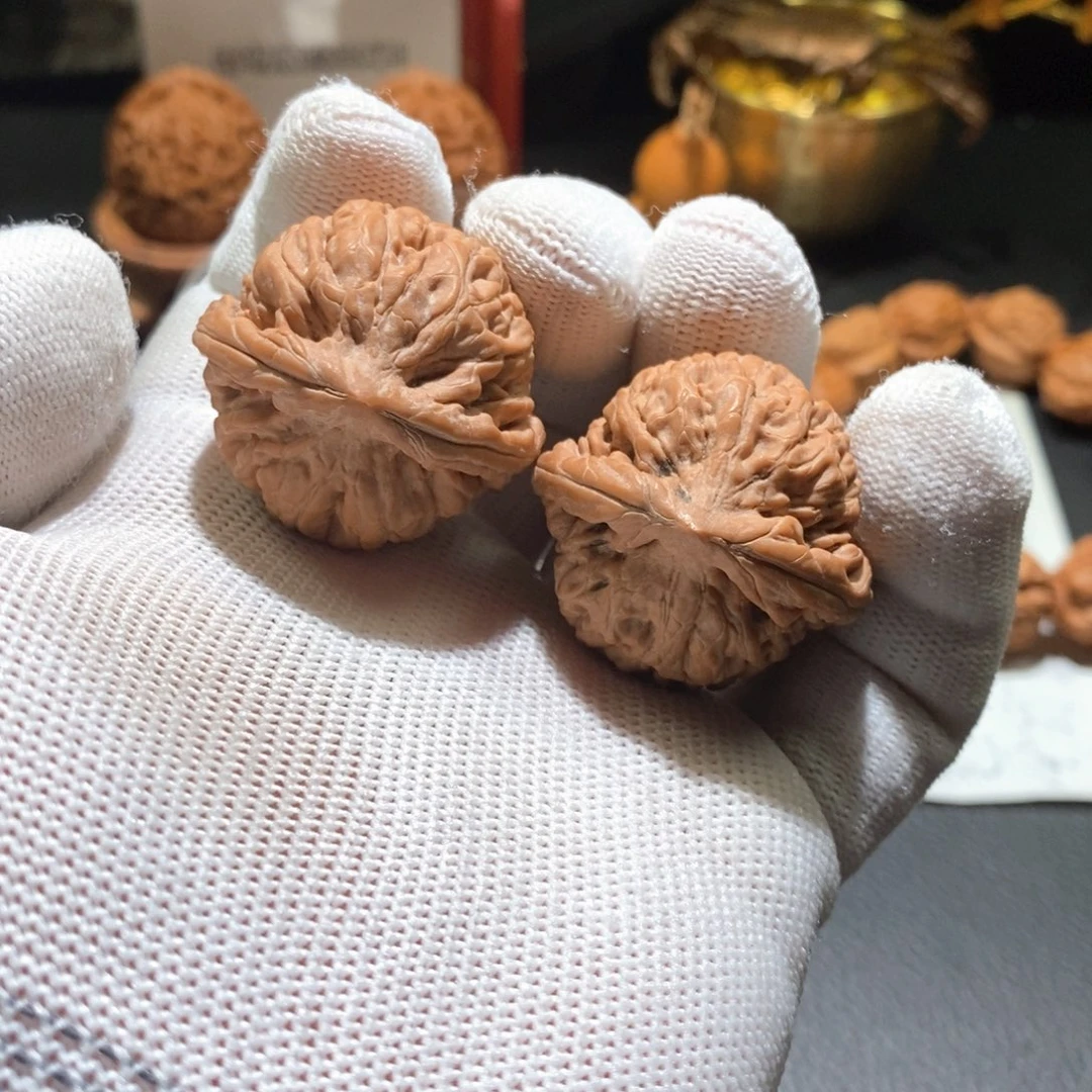 手串文玩核桃0024莲花35（修）