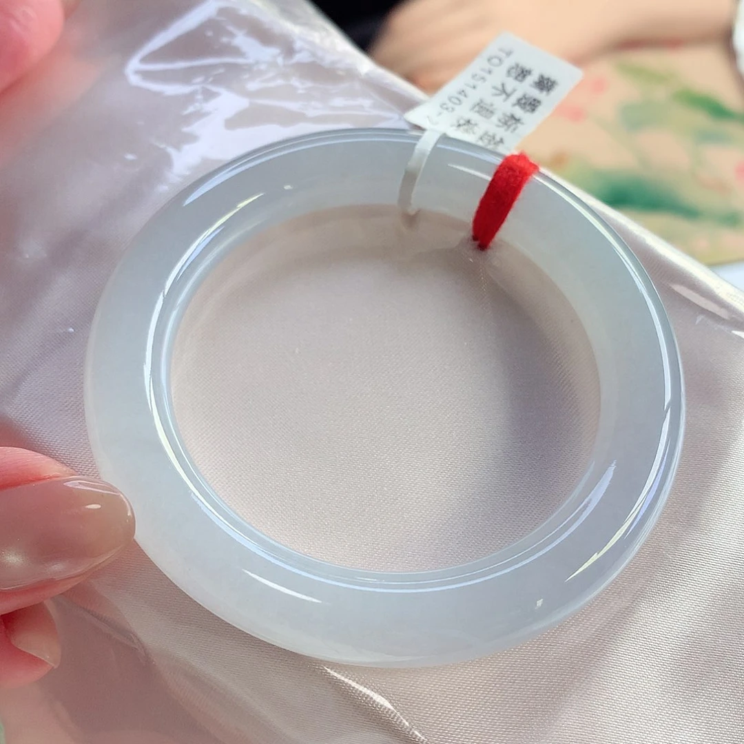 未镶嵌手镯翡翠天然A货翡翠53/54冰胶条果冻果胶强推款