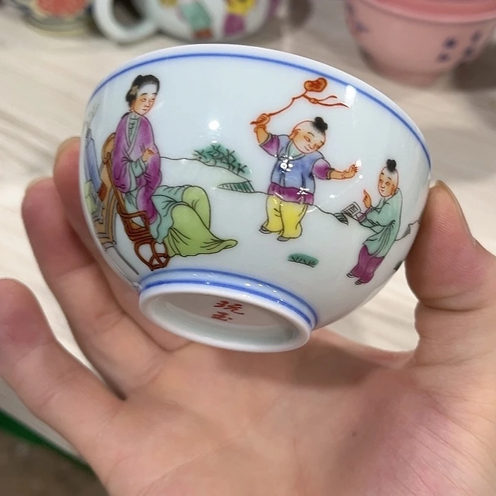 摆件//////景德镇陶瓷杯子。