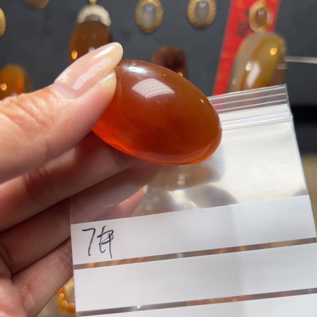 玛瑙/玉髓颈饰合金老*7