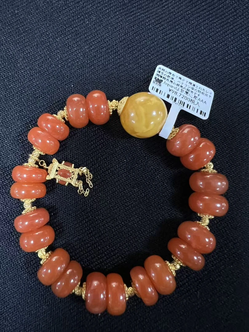 C2553阿艳专属S925银南红手串