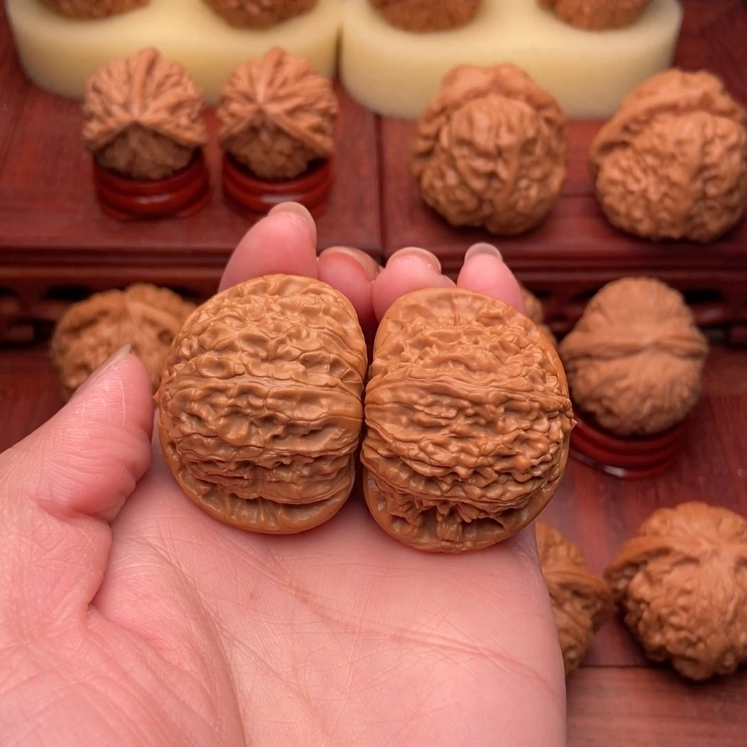 桃核把件?**好白狮子头39.5