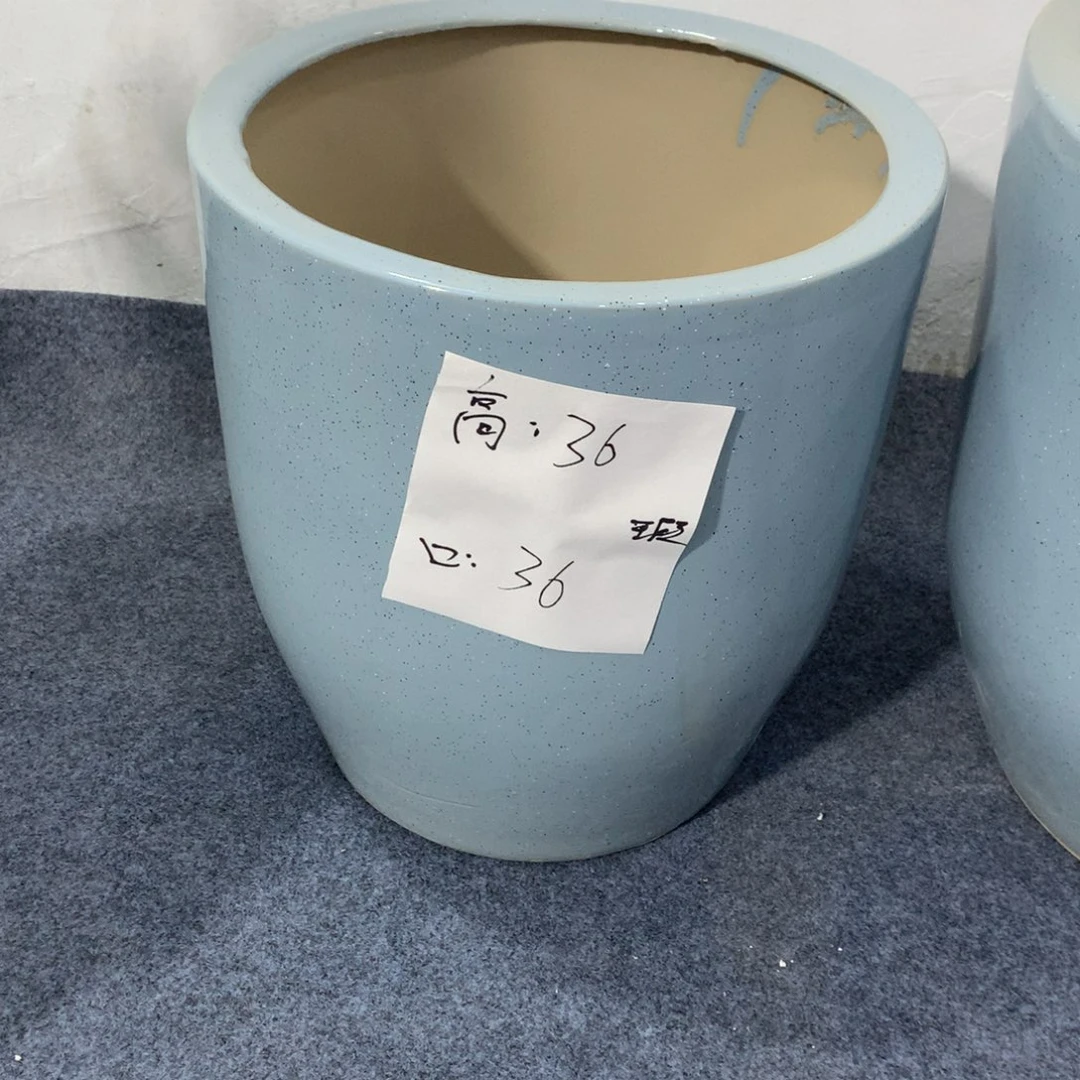 高温陶瓷花盆微瑕