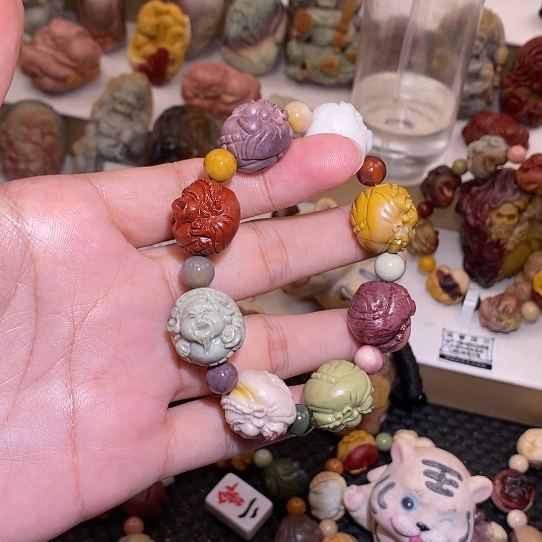 石英质玉（阿拉善玉）未镶嵌手链