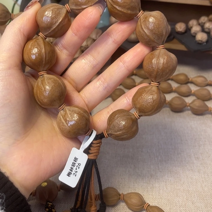 手串/手链橄榄核上**水梅林铁核24.26头货
