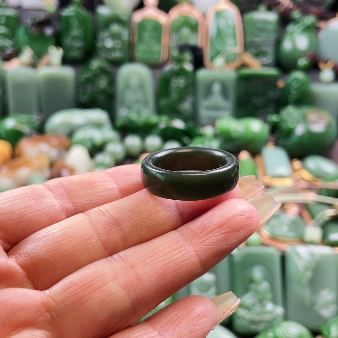 和田玉戒指未镶嵌*️****