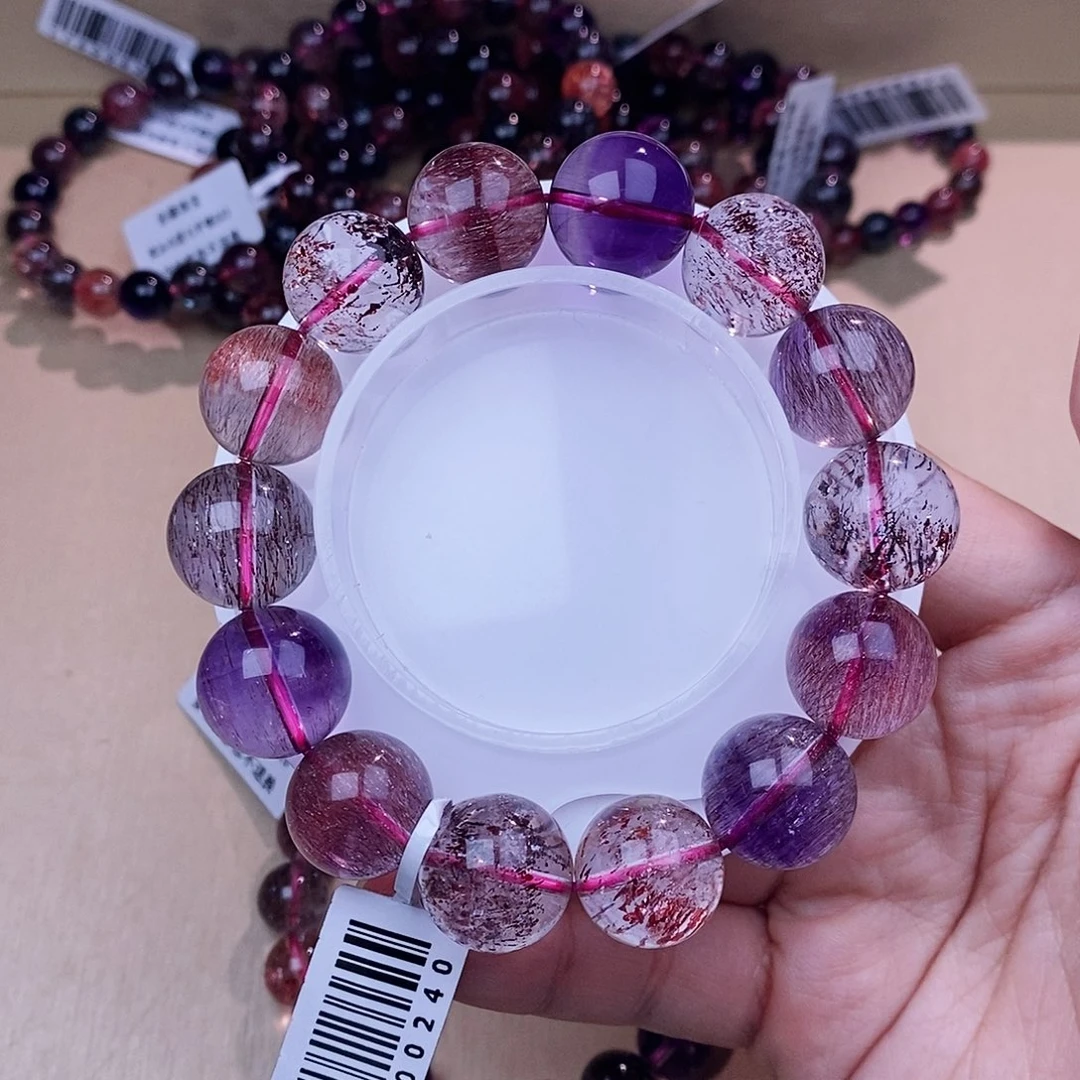 未镶嵌手链水晶仙女超七15mm+