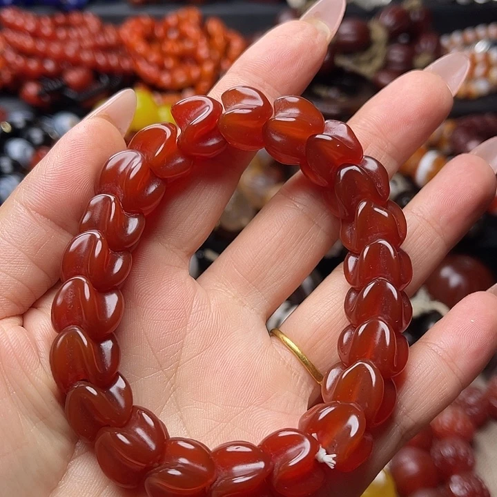 玛瑙/玉髓未镶嵌手链
